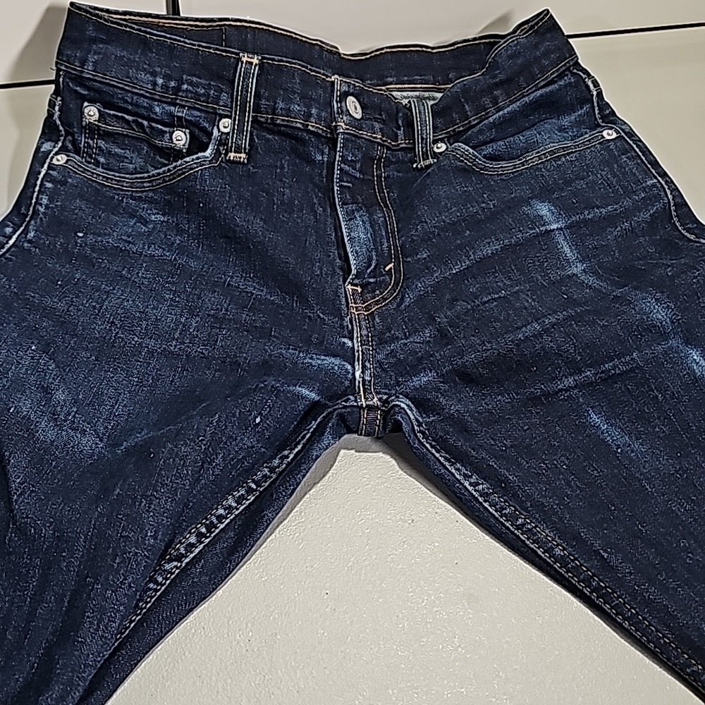 Levi's 512 dark wash 30x32 slim jeans - Picture 6 of 7